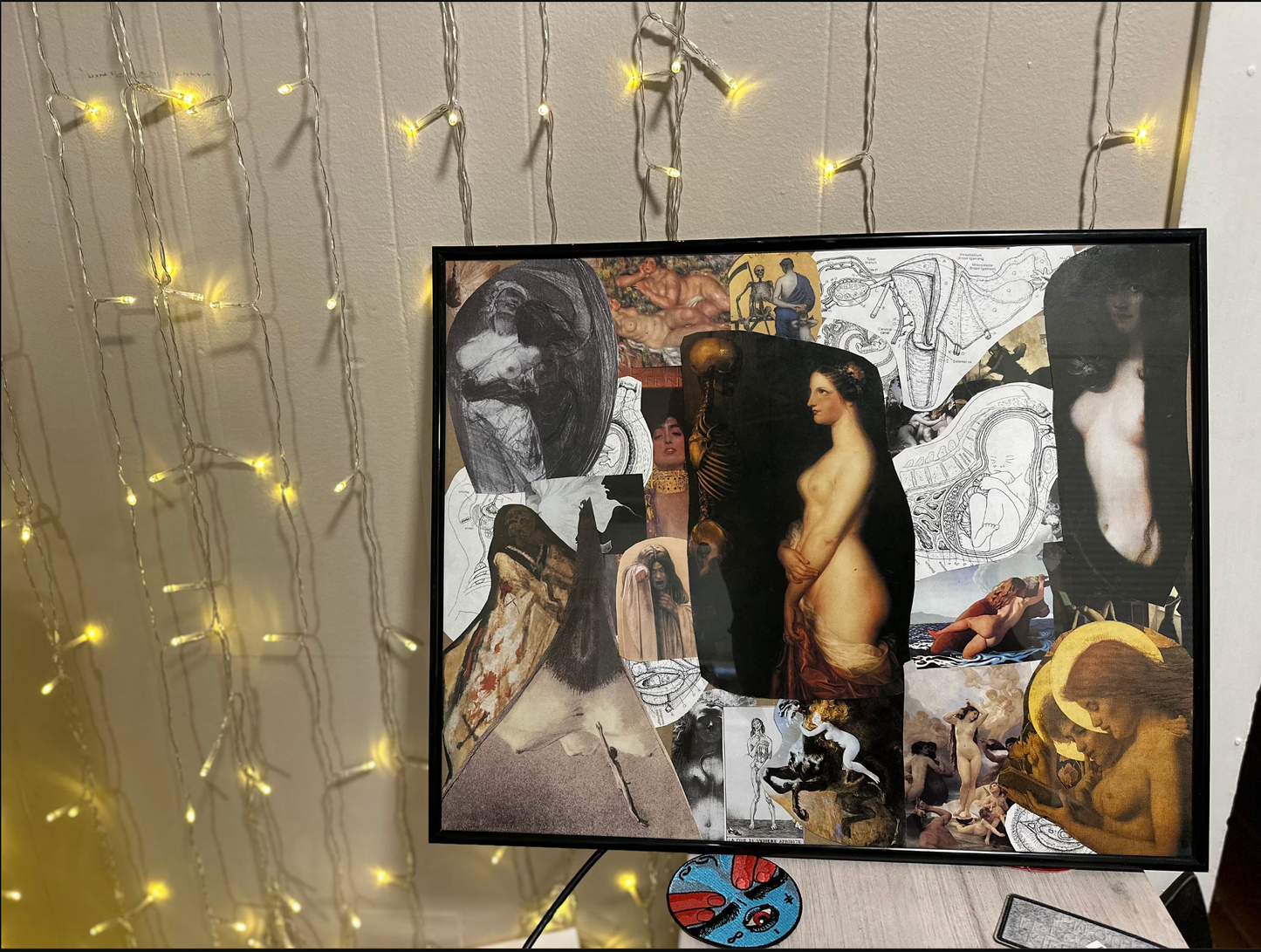 “Lust of Libidine” 18” x 24” collage poster print